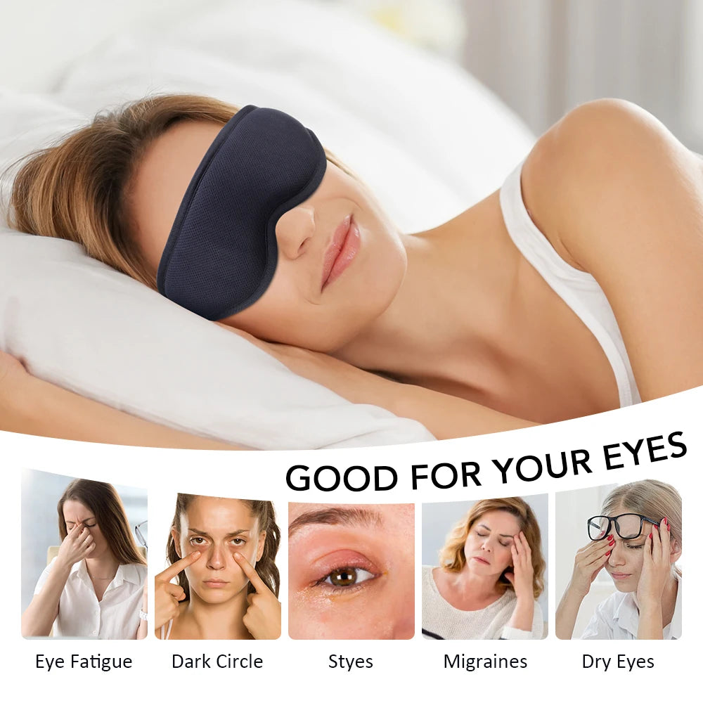 Electric Eye Massager Heated Mask With Vibration For Fatigue