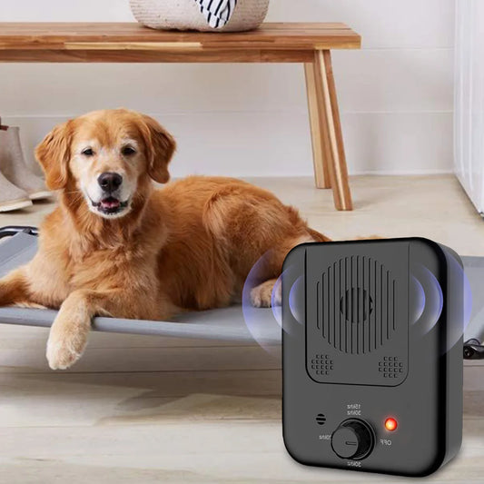Ultrasonic Dog Bark Stopper Rechargeable Stop Barking Training Device IPX4 Waterproof Dog Barking Control Devices Pet Supplies