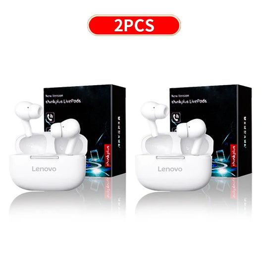 Lenovo Thinkplus Wireless Earphones Bluetooth Headset In Ear Earphones With Microphone For IOS Android