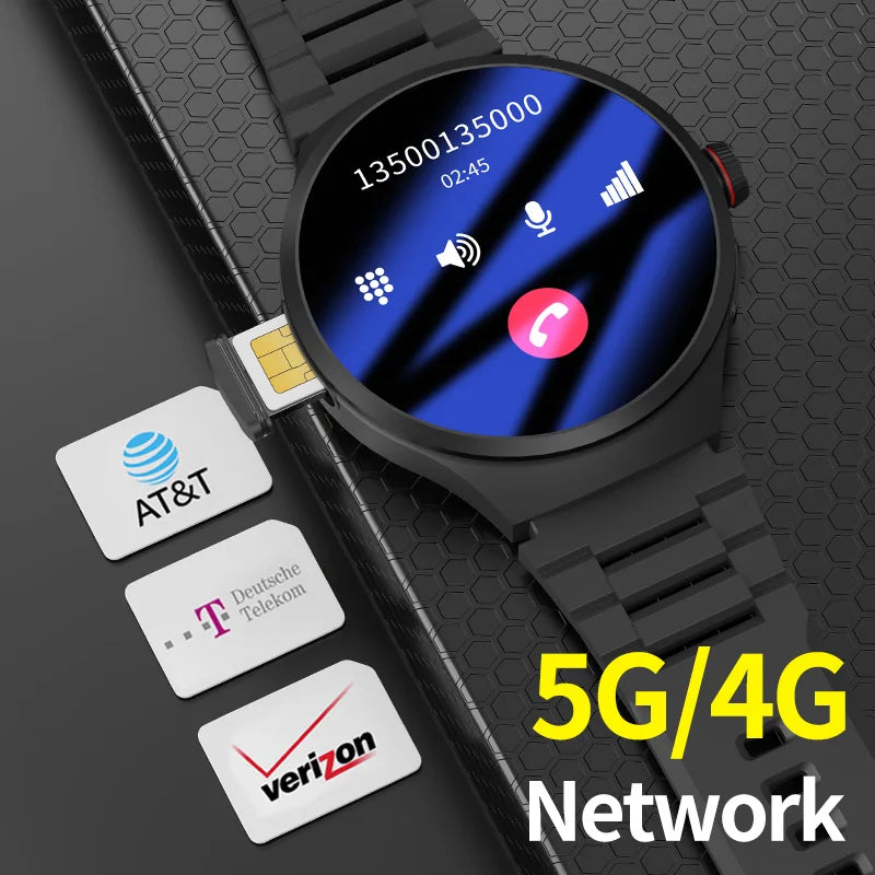 GoldenSpike 4GB 128GB Smart Watch with GPS and Camera