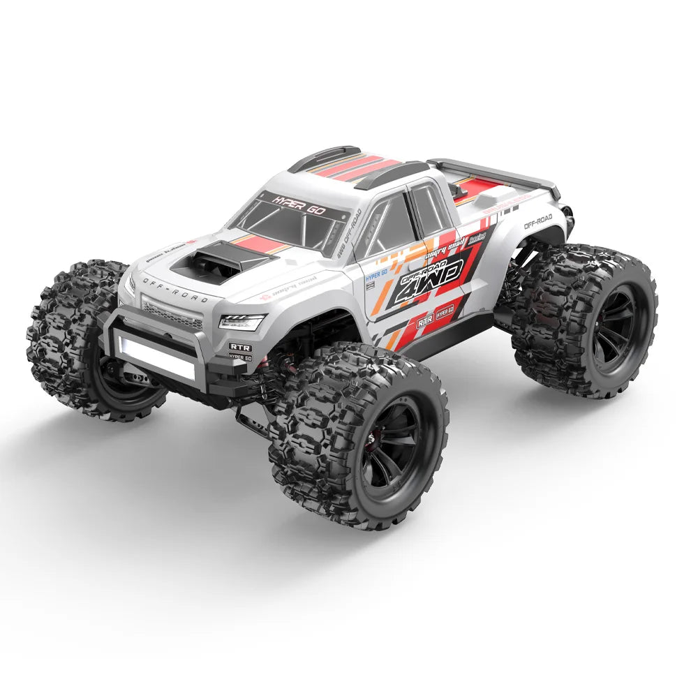 Hyper Go MJX 10208 V2 1/10 RC Car 4WD 60KM/H 80KM/H Brushless Off-Road Vehicle 2.4G Remote Control Drift Monster Truck RC Toys