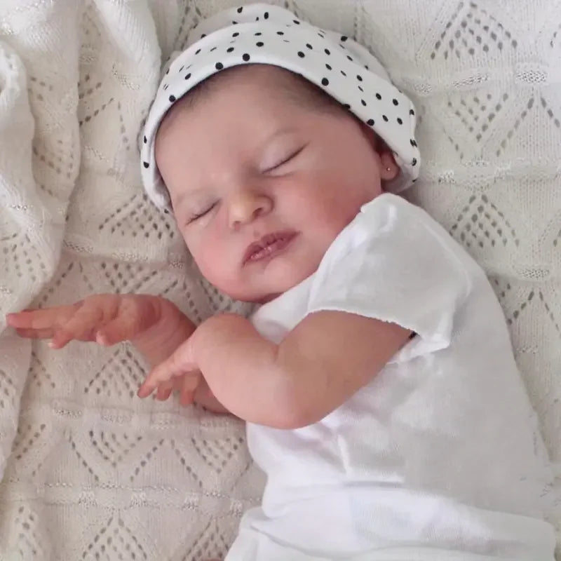 21 Inch Laura Handmade Reborn Baby Doll Painted Gift