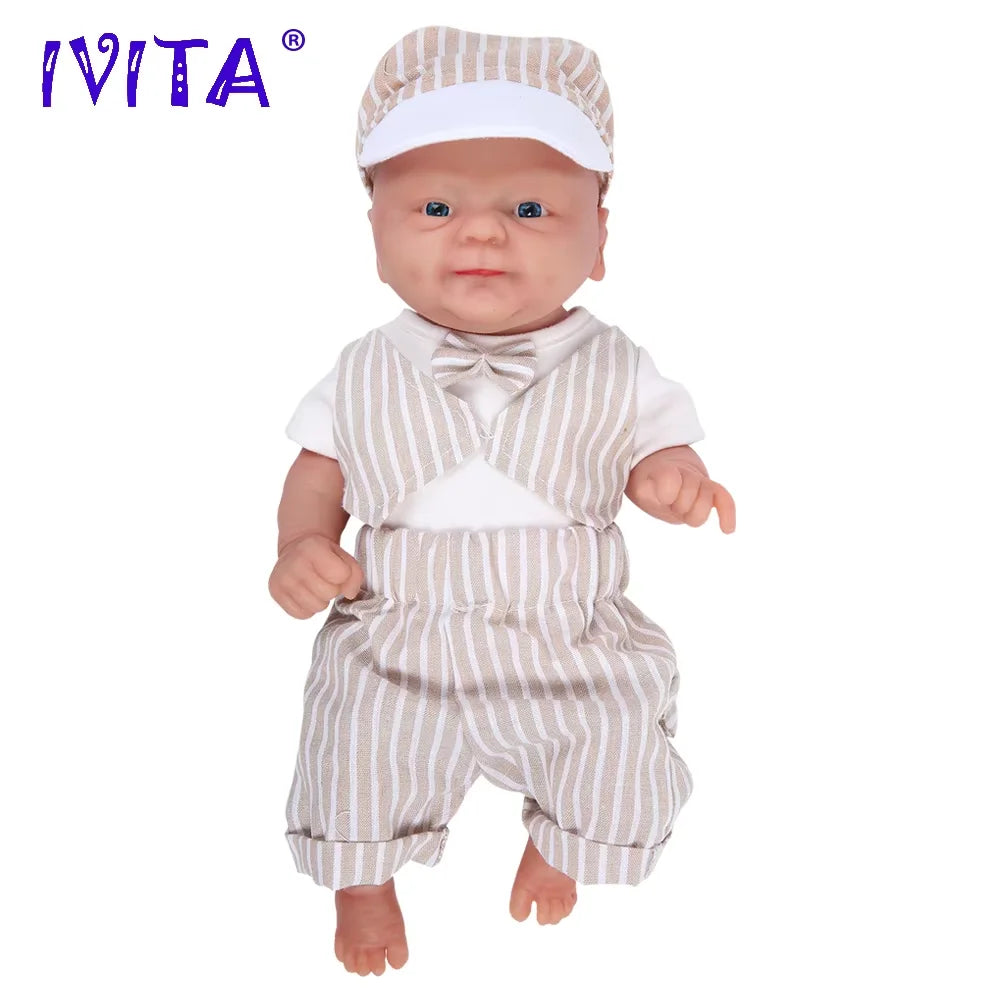 IVITA Full Body Silicone Reborn Baby Doll Realistic Gift