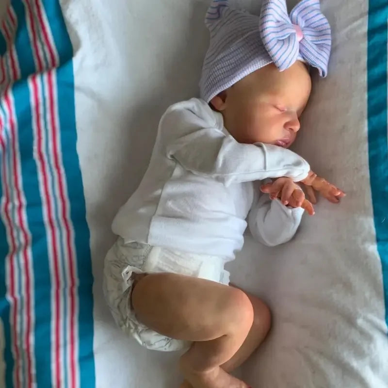 21 Inch Laura Handmade Reborn Baby Doll Painted Gift