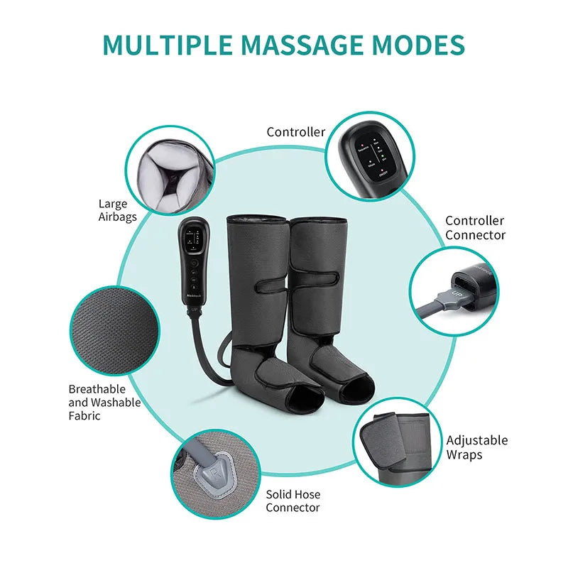 Nekteck Leg Massager Calf Wraps for Blood Circulation