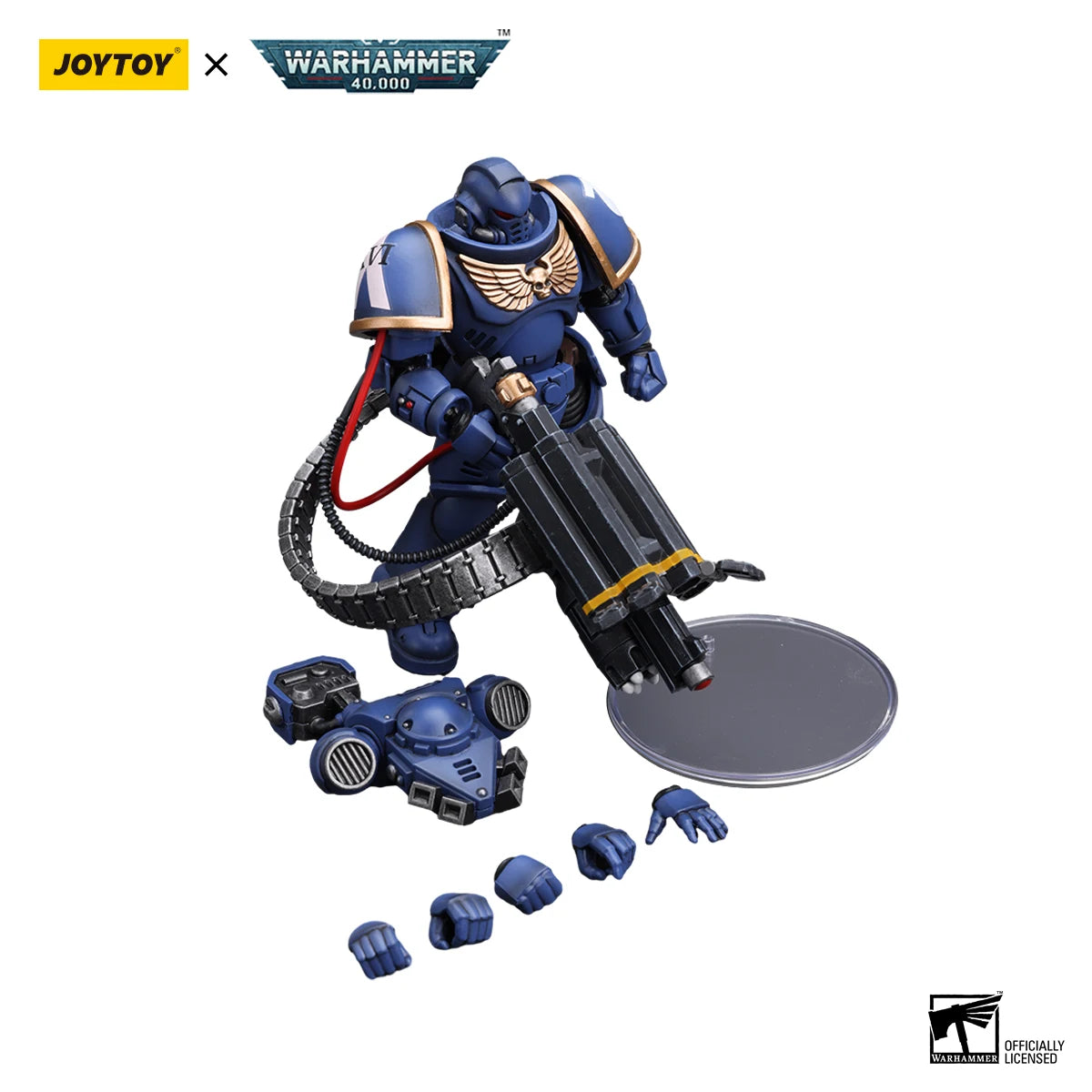JoyToy Warhammer 40K Ultramarines Desolation Marine Figure