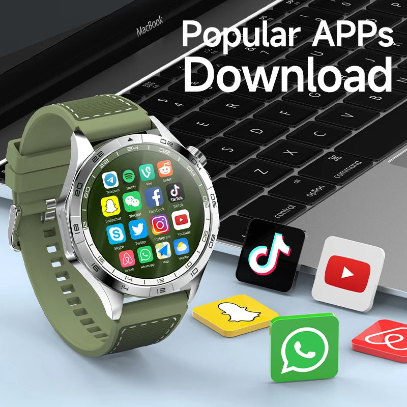 GoldenSpike LM01 Smart Watches 5G LTE Dual Camera SIM GPS
