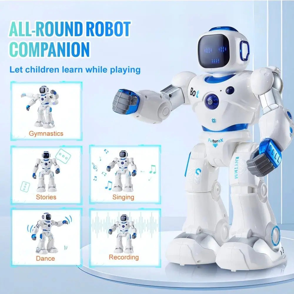Smart RC Robot Toy Programmable Dancing Talking Remote App
