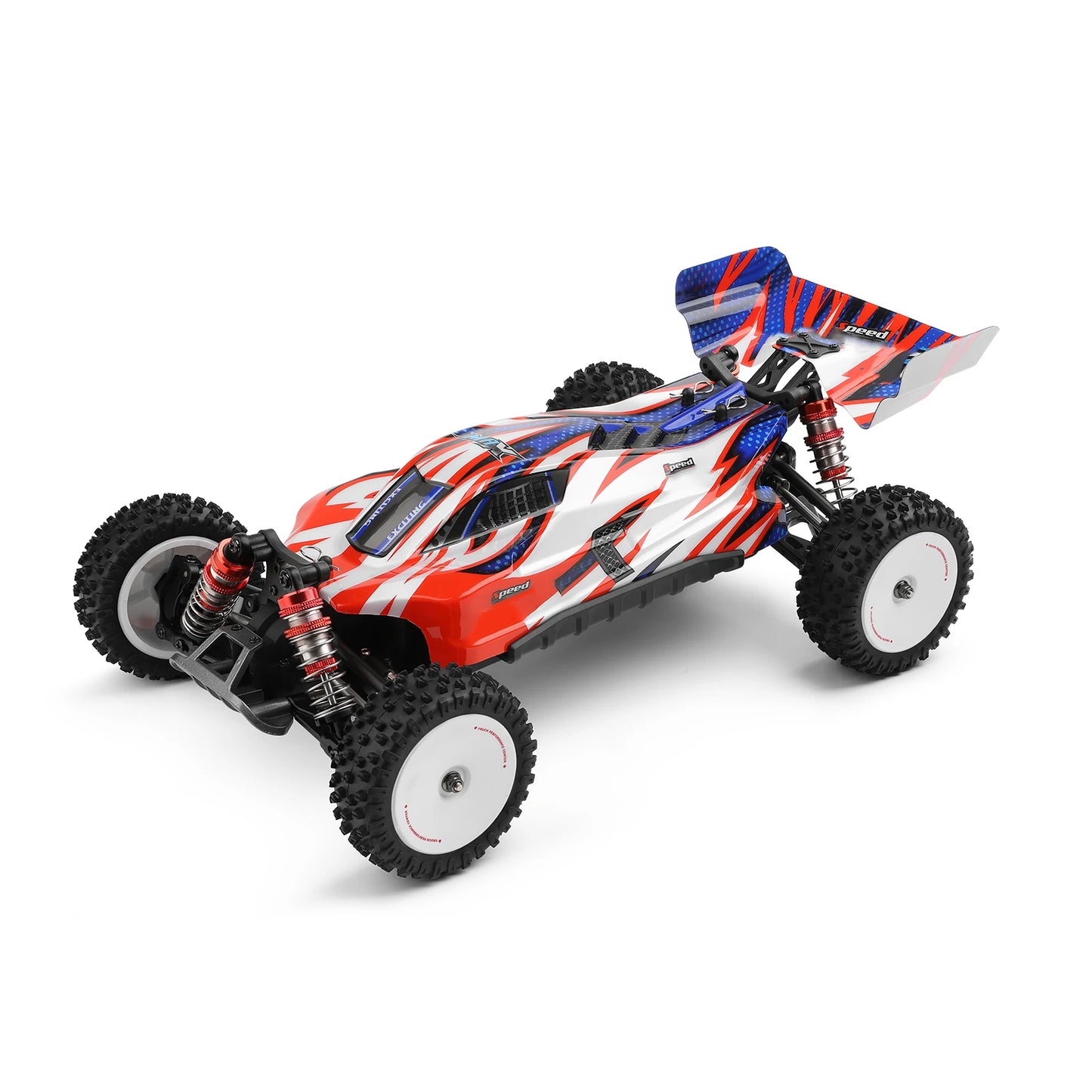 WLtoys 124008 1/12 60KM/H Brushless 4WD RC Car 11.1V 2000mAh Off-Road Monster Truck for Kids Adults