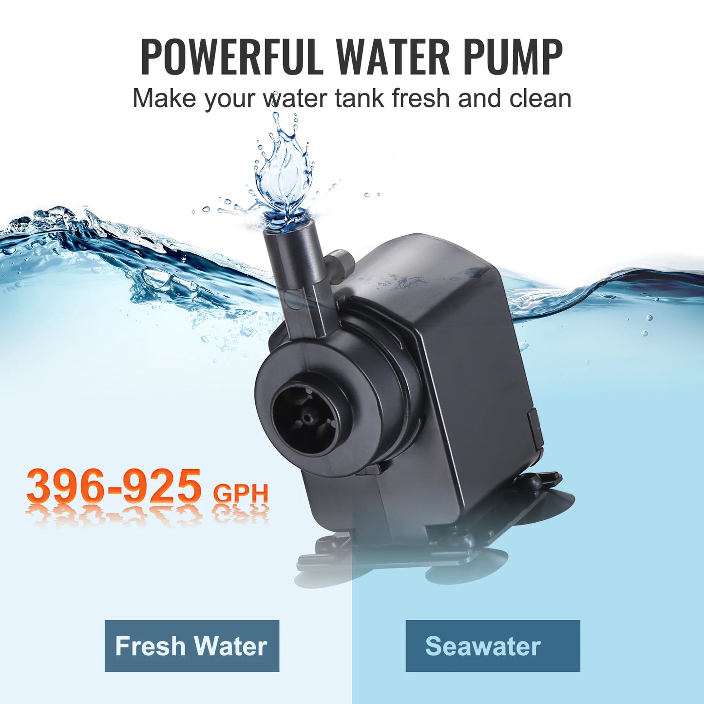 VEVOR Aquarium Chiller 1.5HP Quiet Hydroponic Chiller Unit