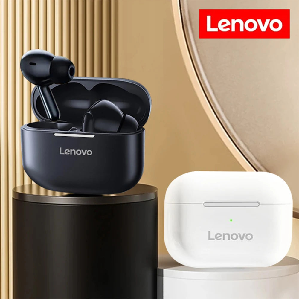 Lenovo Thinkplus Wireless Earphones Bluetooth Headset In Ear Earphones With Microphone For IOS Android