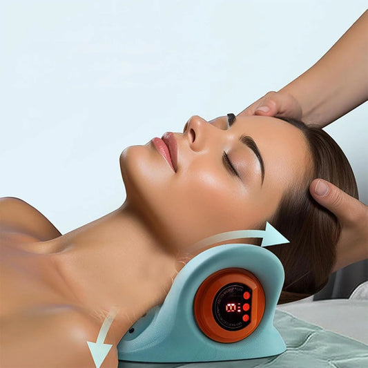 Electric Neck Massager With Shoulder And Back Massage Pillow