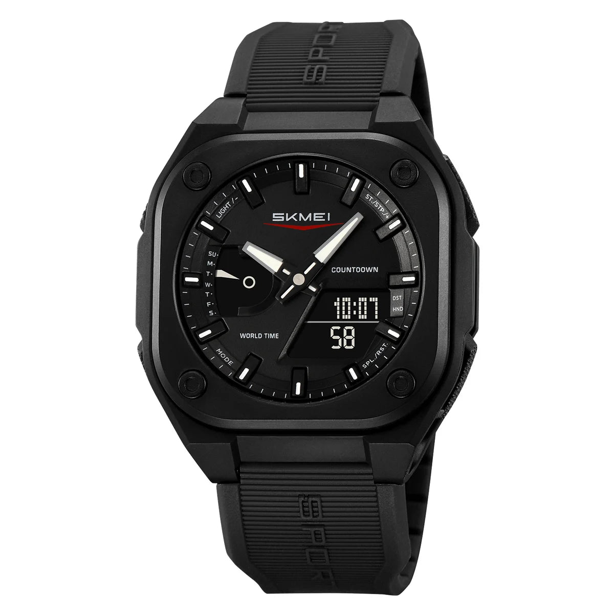 SKMEI Business Digital Electronic Watch Male Fashion Sports Quartz Watches For Mens Women Chrono Waterproof 5 Alarm Wristwatches
