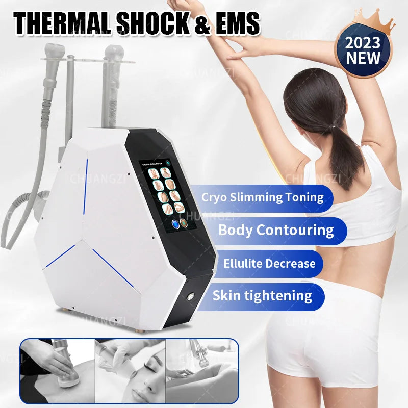 2 In 1 Thermal Shock System Face And Body Tightening Device