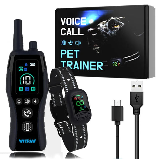 Dog Training Collar With Remote Control 6500ft IPX7 4 Modes