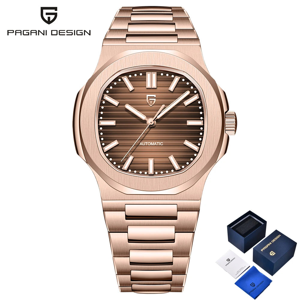 2025 New PAGANI DESIGN 40MM Men's Watches Luxury Automatic Watch For Men Mechanical Wristwatches Sapphire Mirror Men Gift Clock