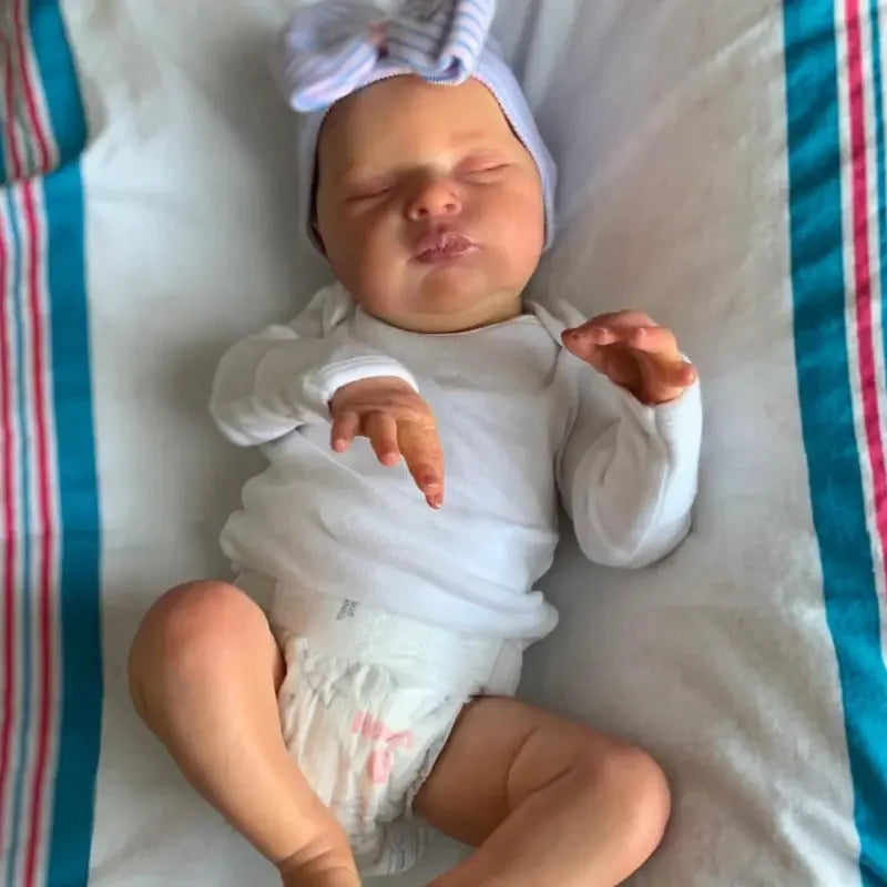 21 Inch Laura Handmade Reborn Baby Doll Painted Gift