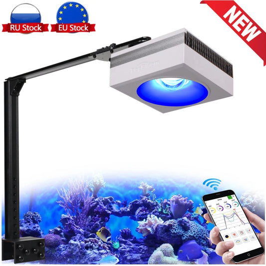 PopBloom RL90 WiFi Aquarium LED Lighting 100W Coral Reef