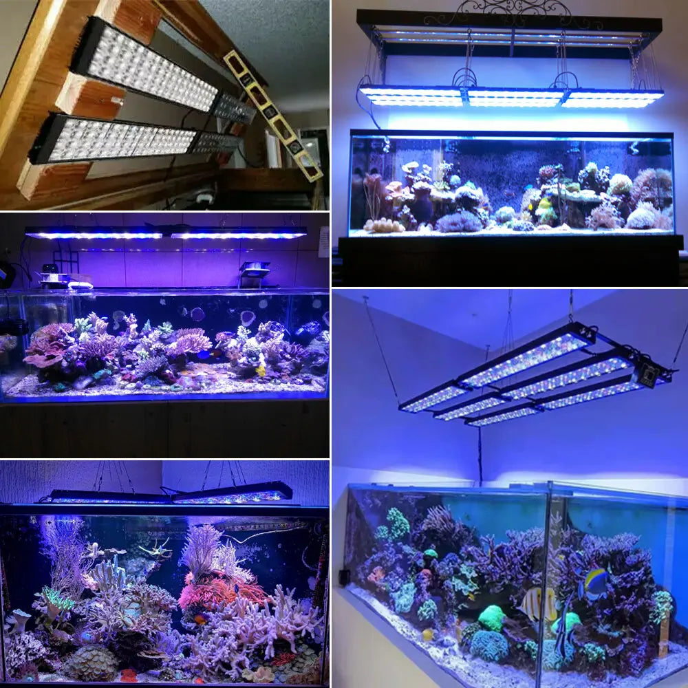 PopBloom WiFi LED Aquarium Light Full Spectrum For 60-240cm