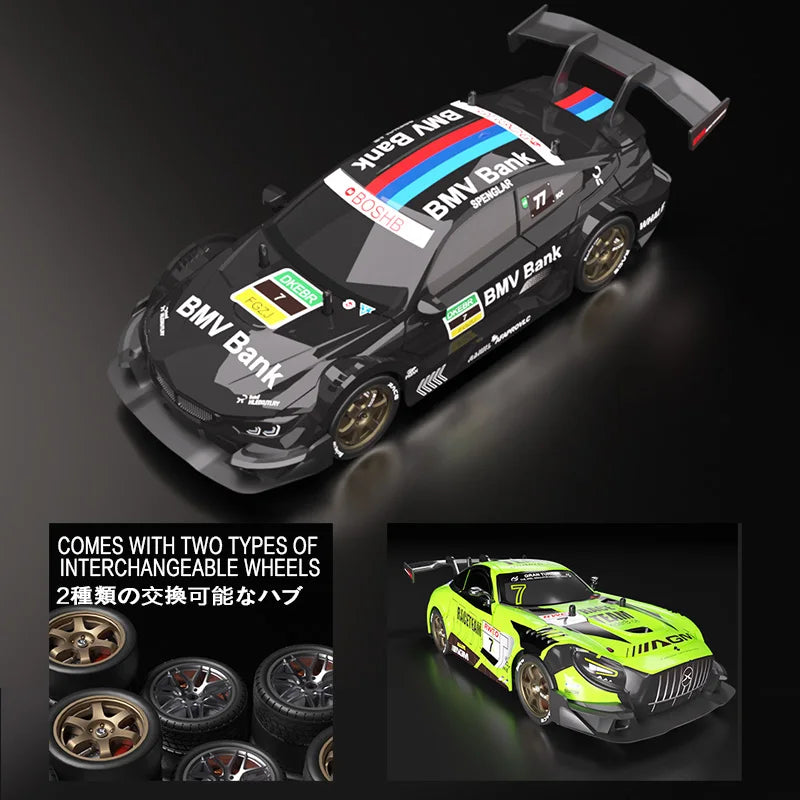 1 piece, high-speed remote-controlled racing car, cool racing car design, powerful performance, and intense power. The toy car i