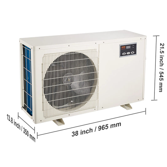 VEVOR Aquarium Chiller 1.5HP Quiet Hydroponic Chiller Unit