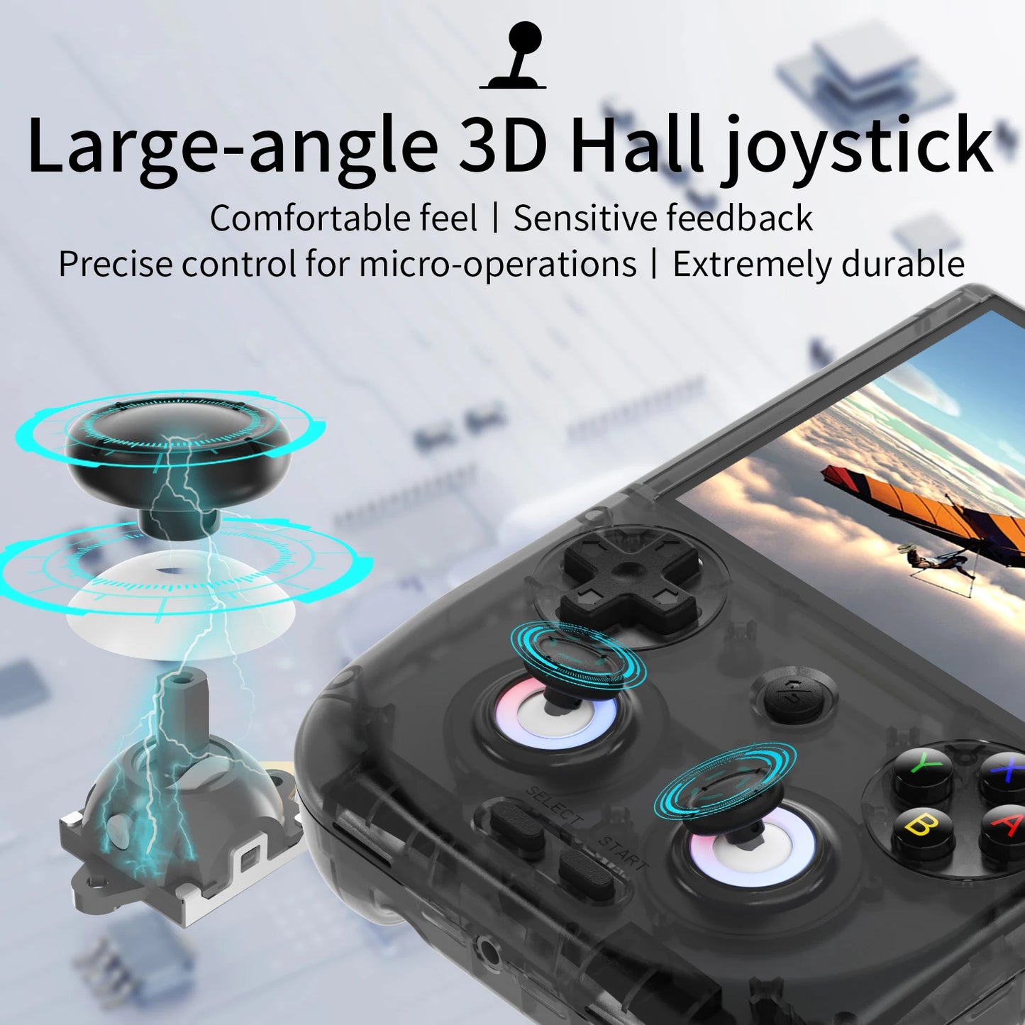 ANBERNIC RG406V Retro Handheld Games Console 4" IPS Multi-touch WIFI Android Video Gaming Player Supports 1080p Output Streaming