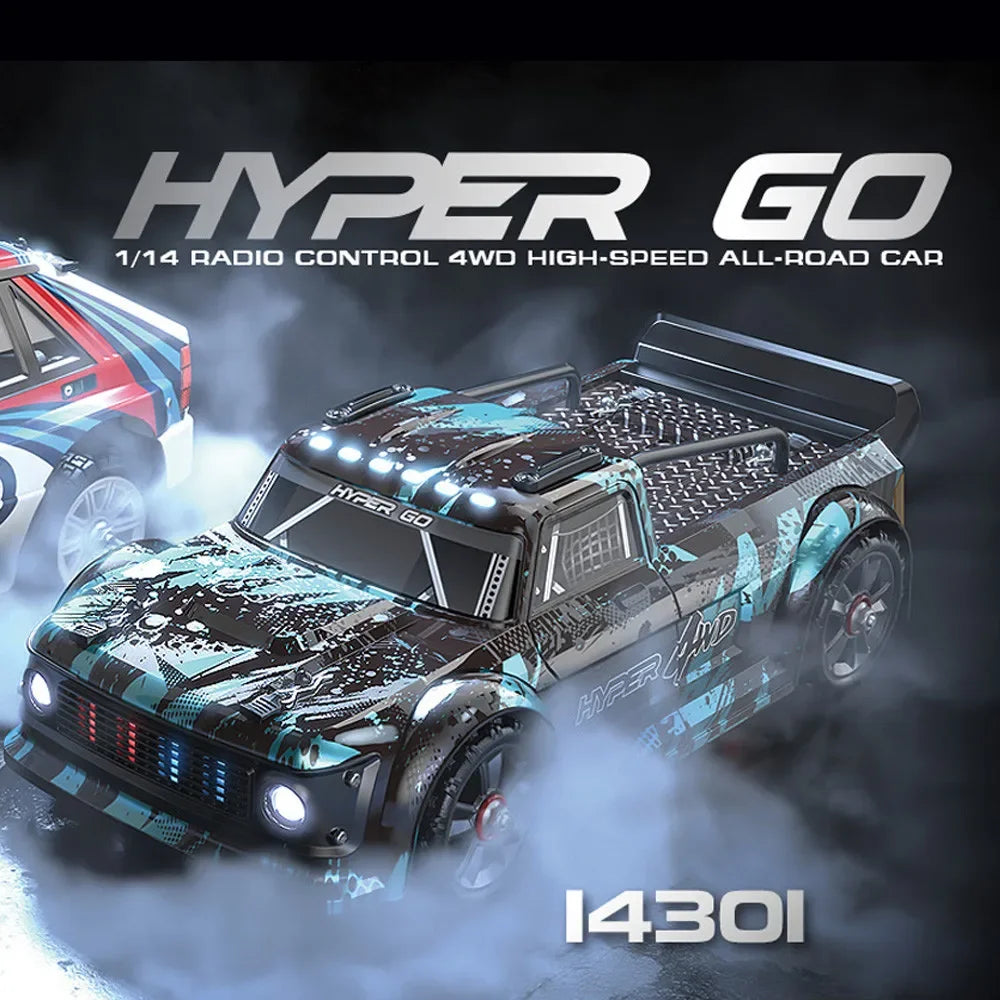 Hyper Go MJX 14301 1/14 4WD RC Car 65KM/H Brushless RC Racing Car Remote Control Cars Off-Road Truck Toy